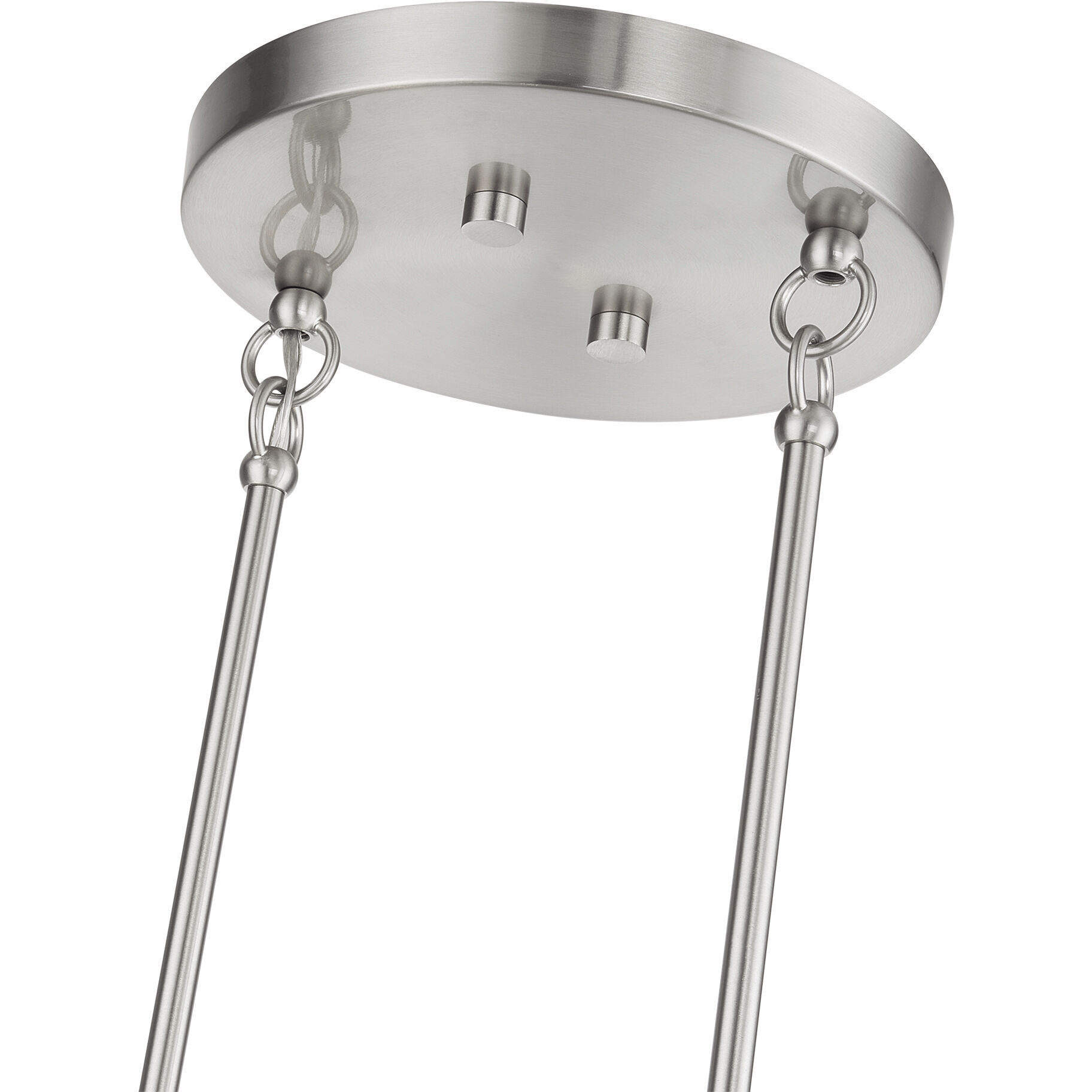 Manorwood 3 Light 49 inch Brushed Nickel Linear Chandelier Ceiling Light