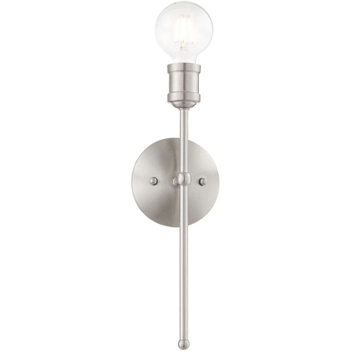 Lansdale 1 Light 5 inch Brushed Nickel ADA Sconce Wall Light