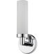 Aero 1 Light 5 inch Polished Chrome ADA ADA Wall Sconce Wall Light