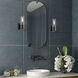 Quincy 1 Light 4.75 inch Black Chrome ADA Wall Sconce Wall Light