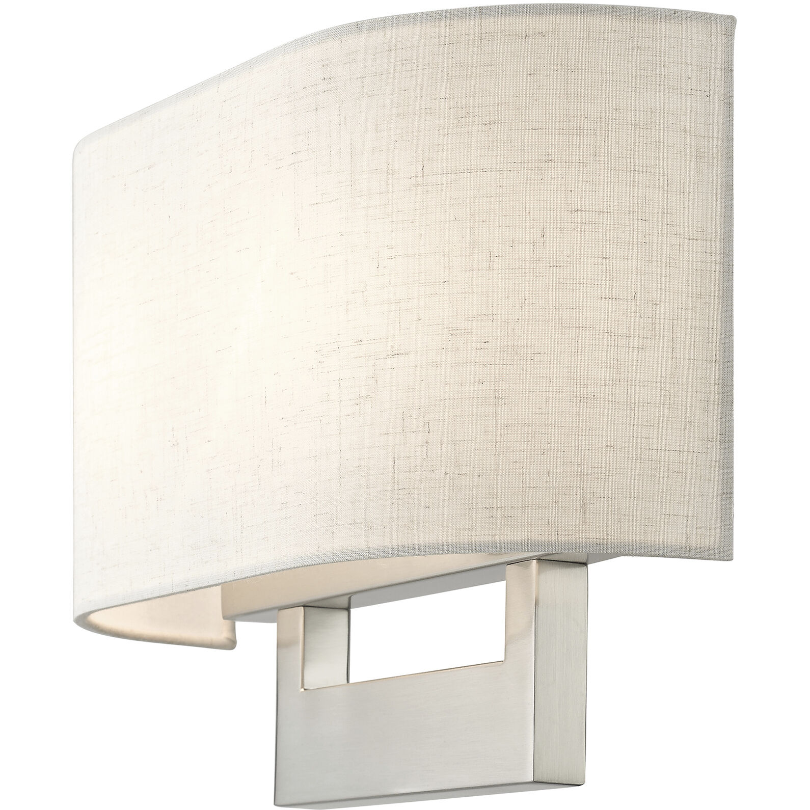 Allison Wall Sconce Wall Light in Brushed Nickel, Medium