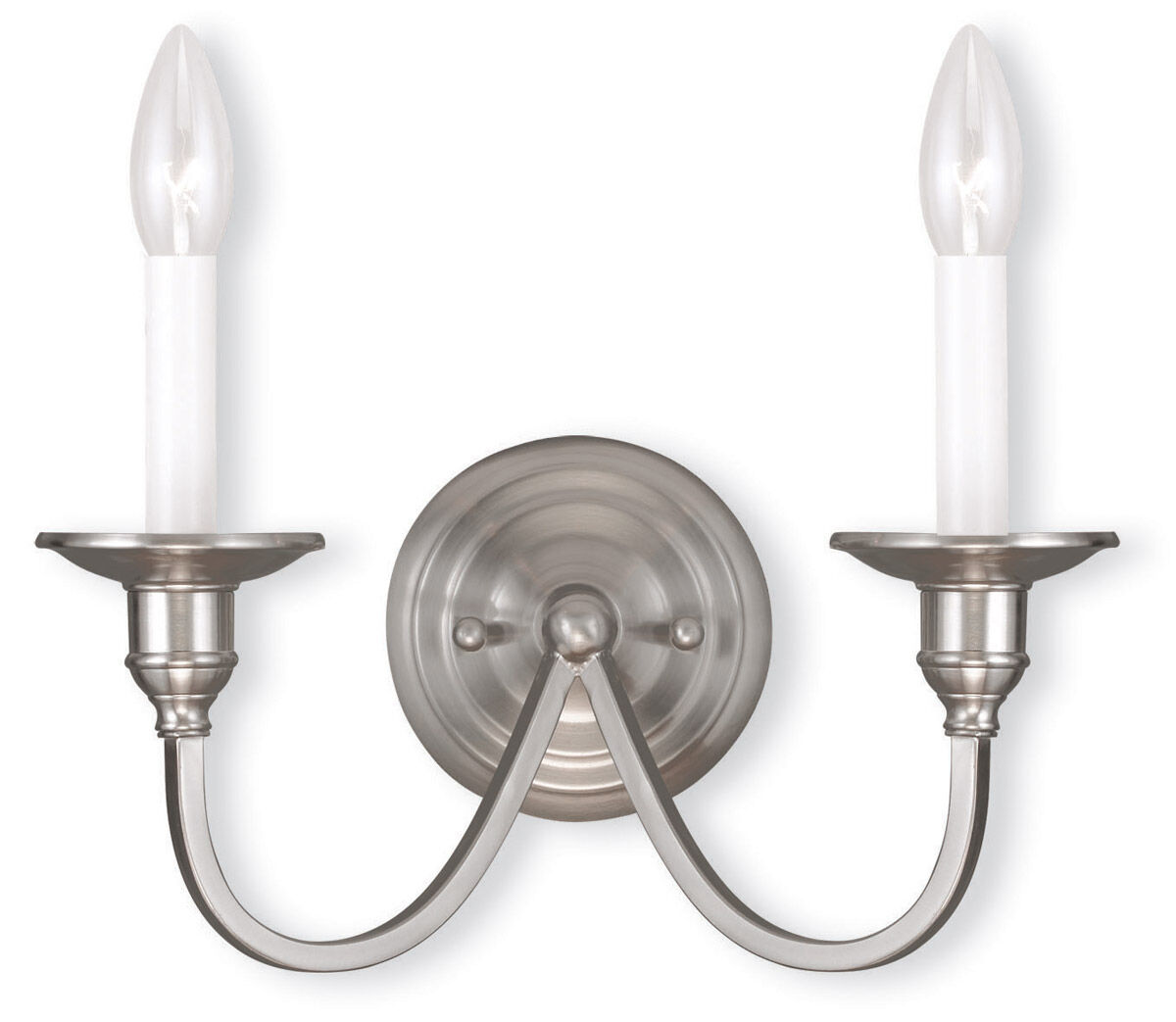 Cranford 2 Light 13 inch Brushed Nickel Wall Sconce Wall Light