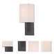 Meridian 1 Light 5 inch English Bronze ADA ADA Wall Sconce Wall Light