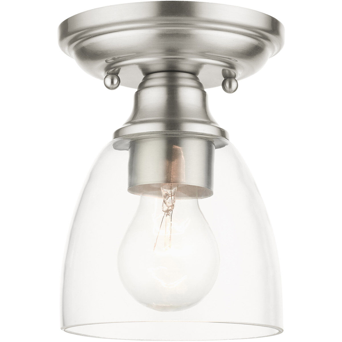 Montgomery 1 Light 5.00 inch Flush Mount