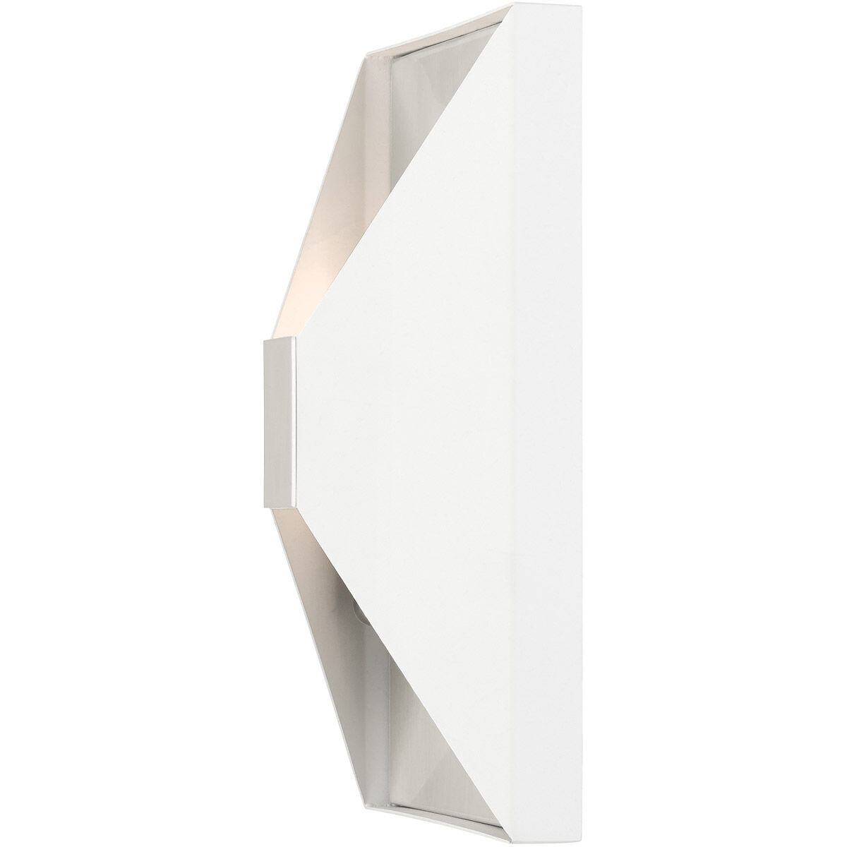 Lexford 2 Light 7 inch Textured White ADA ADA Sconce Wall Light