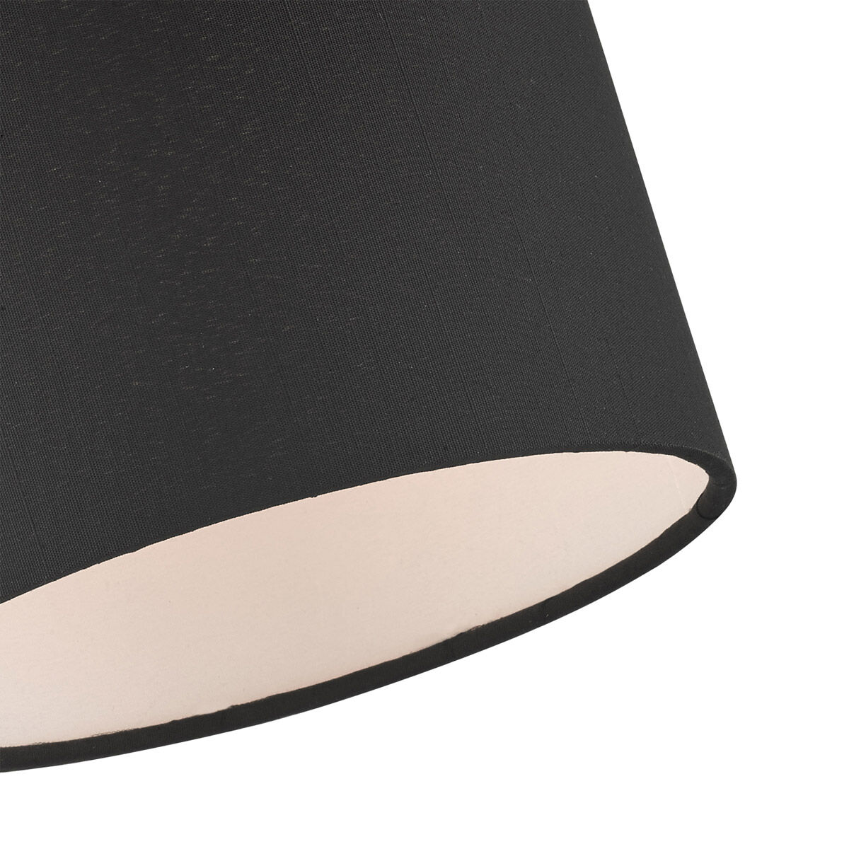 Bainbridge 1 Light 7 inch Black Semi Flush Ceiling Light