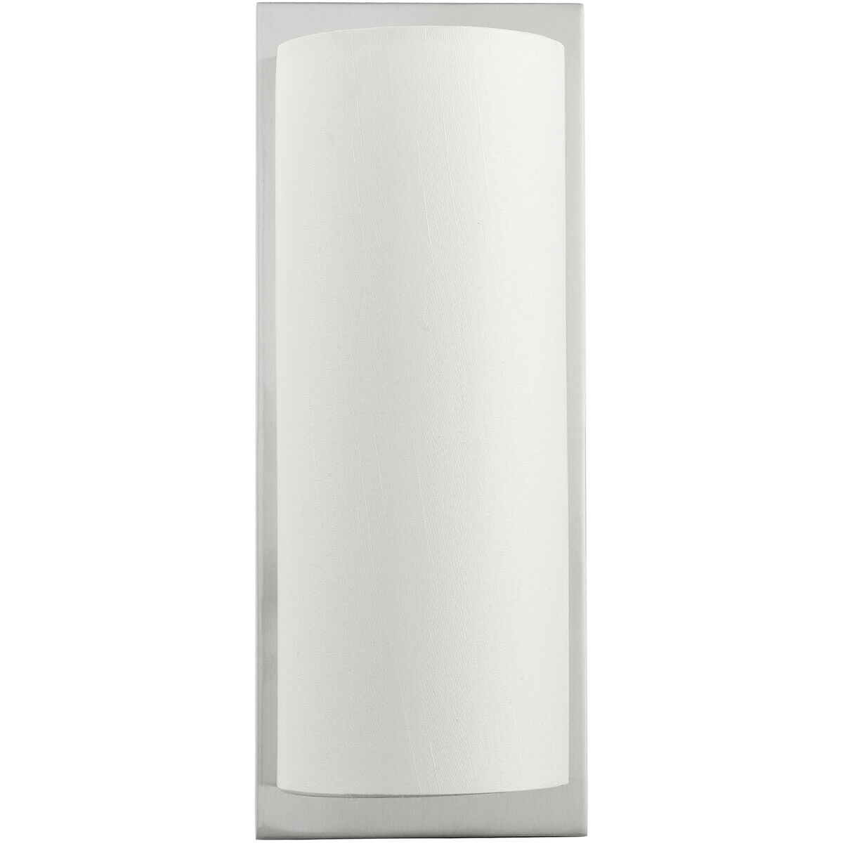 Meridian 2 Light 6 inch Brushed Nickel ADA Wall Sconce Wall Light