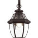 Monterey 1 Light 13 inch Bronze Outdoor Wall Lantern