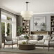 Manorwood 5 Light 28 inch English Bronze Pendant Chandelier Ceiling Light, Medium