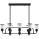 Lawrenceville 8 Light 21 inch Black Chandelier Ceiling Light