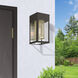 Franklin 1 Light 12 inch Bronze with Soft Gold Candle Outdoor Wall Lantern