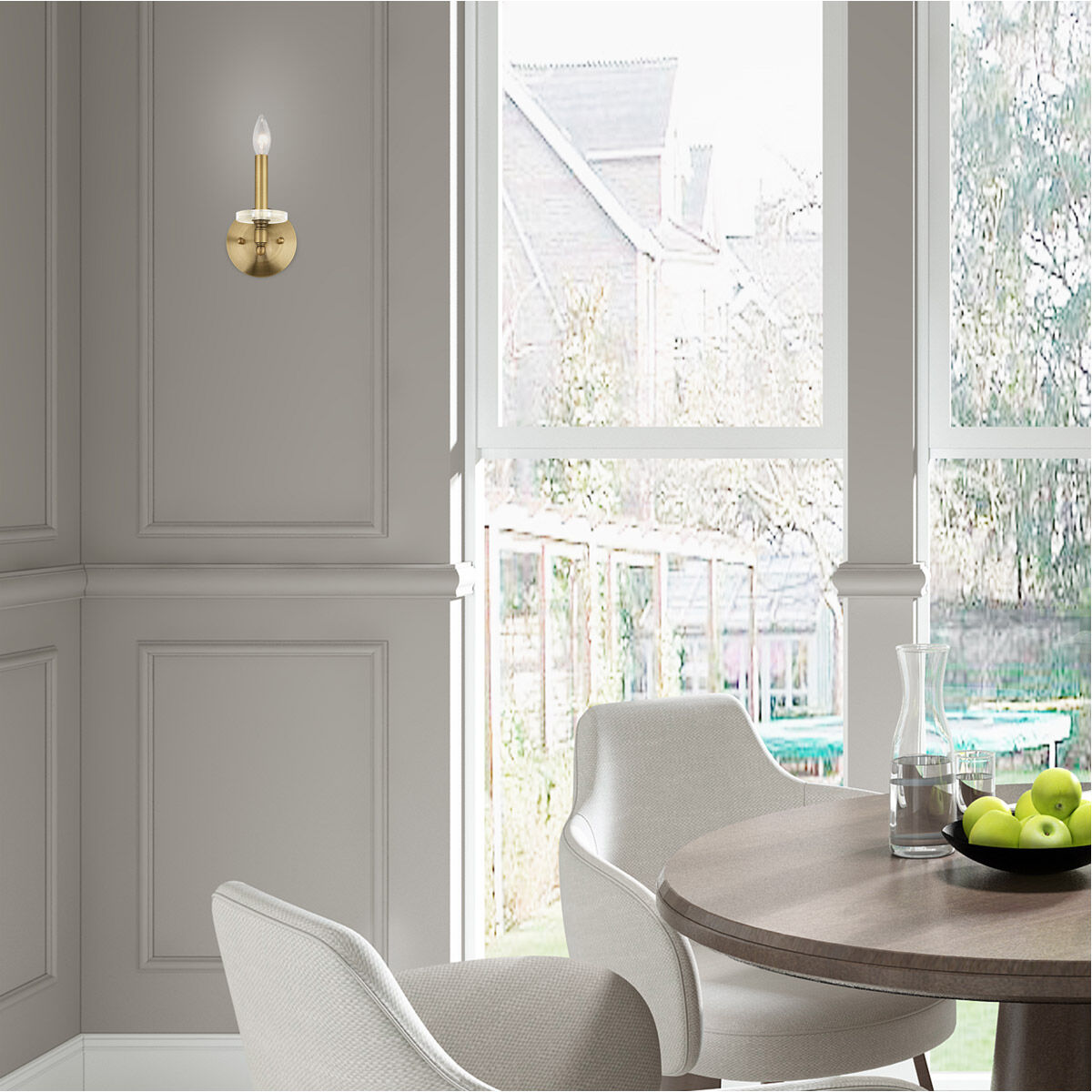 Bennington 1 Light 5 inch Antique Brass Wall Sconce Wall Light