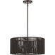Acordia 3 Light 18 inch English Bronze Pendant Chandelier Ceiling Light