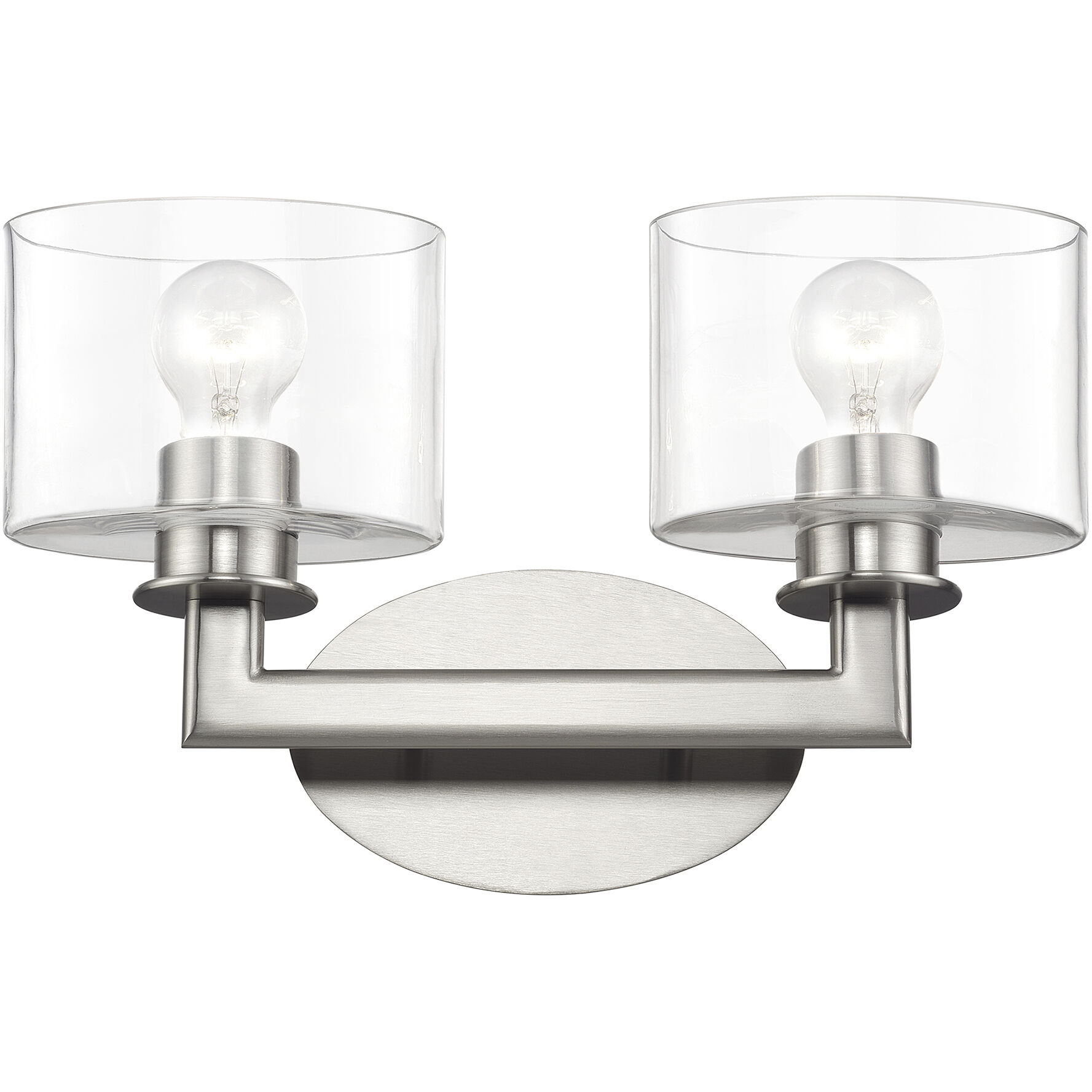 Bernardino 2 Light 16 inch Brushed Nickel Vanity Wall Sconce Wall Light