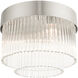 Norwich 4 Light 13 inch Brushed Nickel Flush Mount Ceiling Light