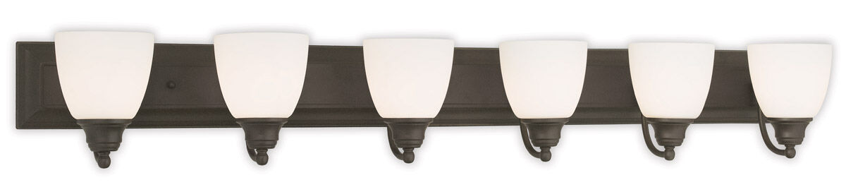 Springfield 6 Light 48.00 inch Bathroom Vanity Light