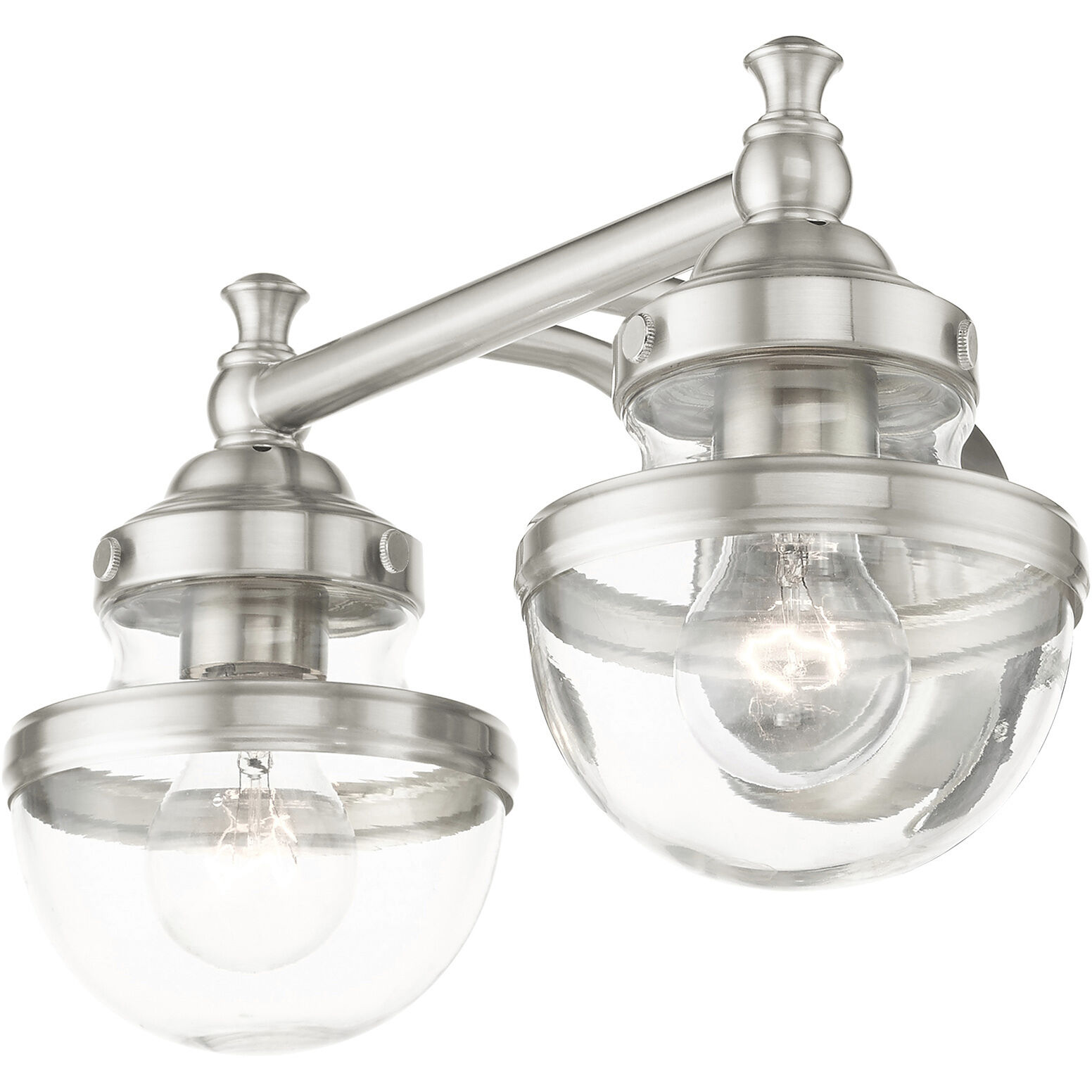 Oldwick 2 Light 15 inch Brushed Nickel Vanity Sconce Wall Light