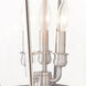 Exeter 3 Light 28.25 inch Brushed Nickel Outdoor Post Top Lantern