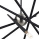Soho 12 Light 36 inch Black Chandelier Ceiling Light
