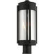 Westover 4 Light 28 inch Black Outdoor Wall Lantern