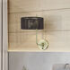 Acordia 17 inch 40 watt Antique Brass Swing Arm Wall Lamp Wall Light