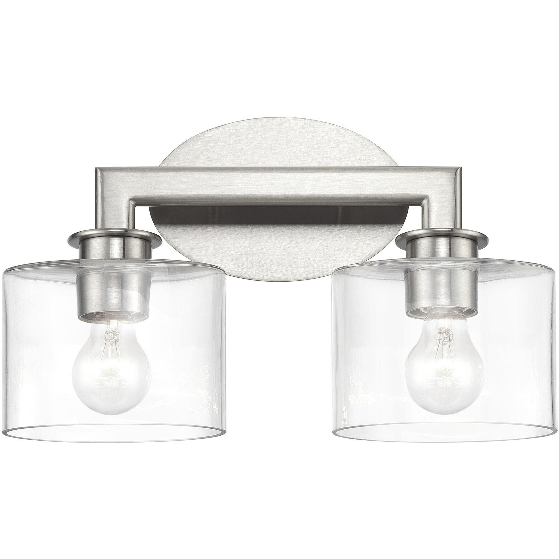 Bernardino 2 Light 16 inch Brushed Nickel Vanity Wall Sconce Wall Light