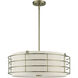 Blanchard 5 Light 23 inch Antique Brass Pendant Chandelier Ceiling Light