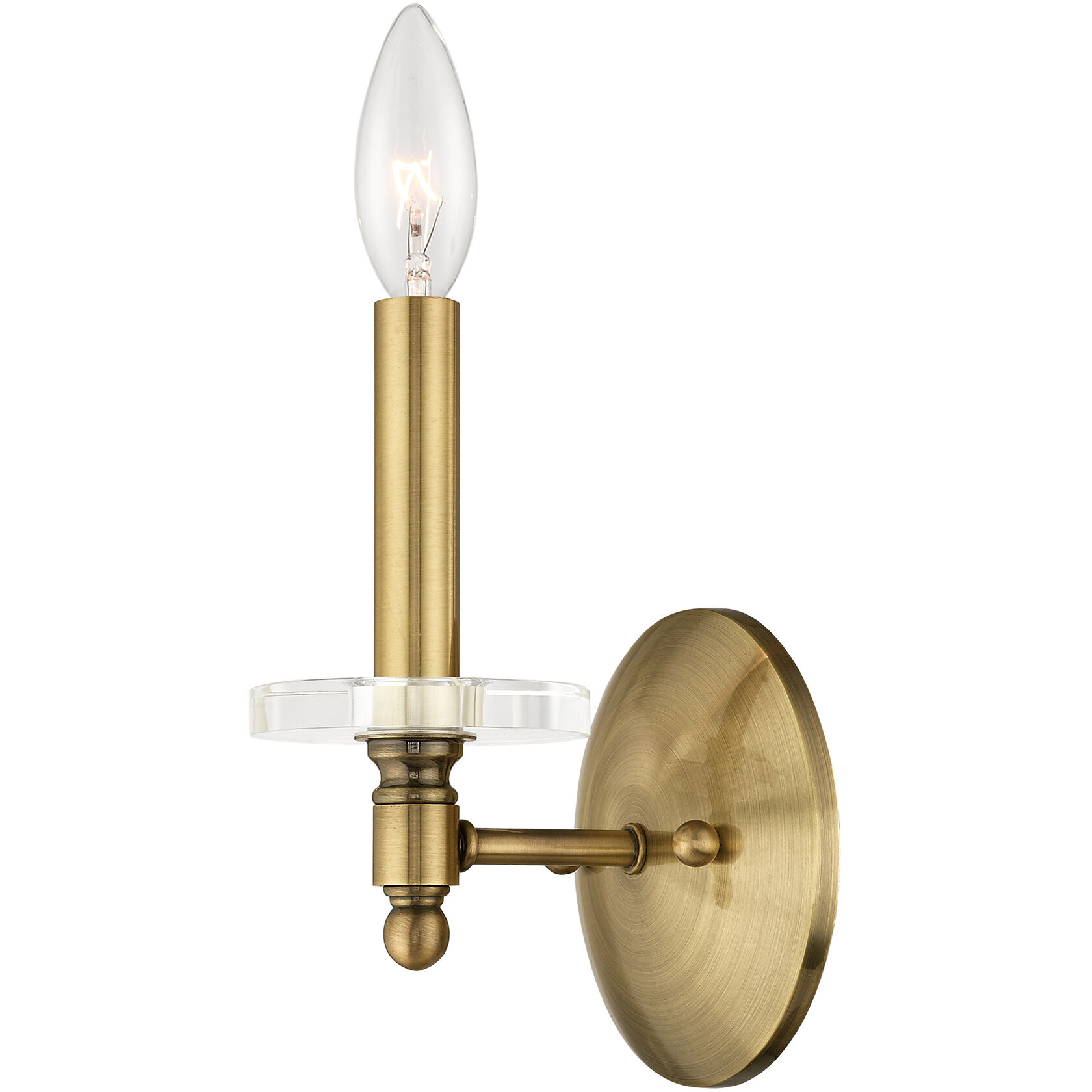 Bennington 1 Light 5 inch Antique Brass Wall Sconce Wall Light