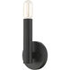 Copenhagen 1 Light 5.13 inch Black ADA Wall Sconce Wall Light, Single