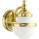 Oldwick 1 Light 6 inch Polished Brass Sconce Wall Light