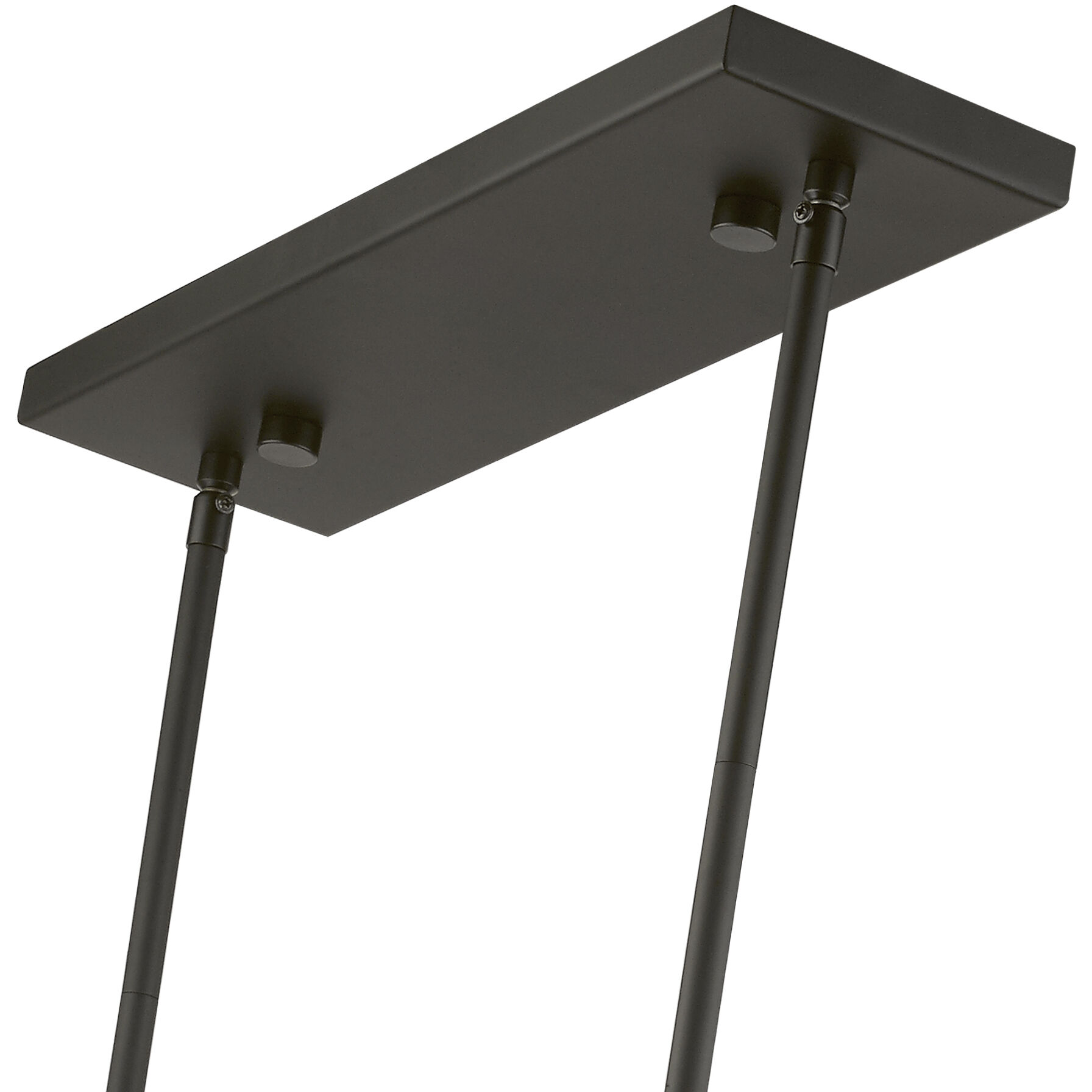 Summit Linear Chandelier Ceiling Light in Black