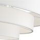 Manorwood 5 Light 28 inch Bronze Semi-Flush Ceiling Light