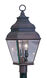 Exeter 2 Light 21 inch Bronze Outdoor Post Top Lantern