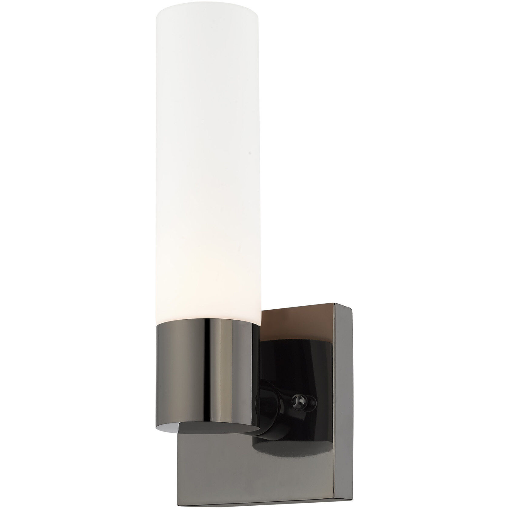 Aero ADA Wall Sconce Wall Light in Black Chrome