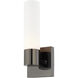 Aero ADA Wall Sconce Wall Light in Black Chrome