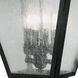 Amwell 4 Light 36 inch Black Outdoor Wall Lantern