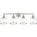 Ashridge 4 Light 35.75 inch Brushed Nickel Vanity Wall Sconce Wall Light