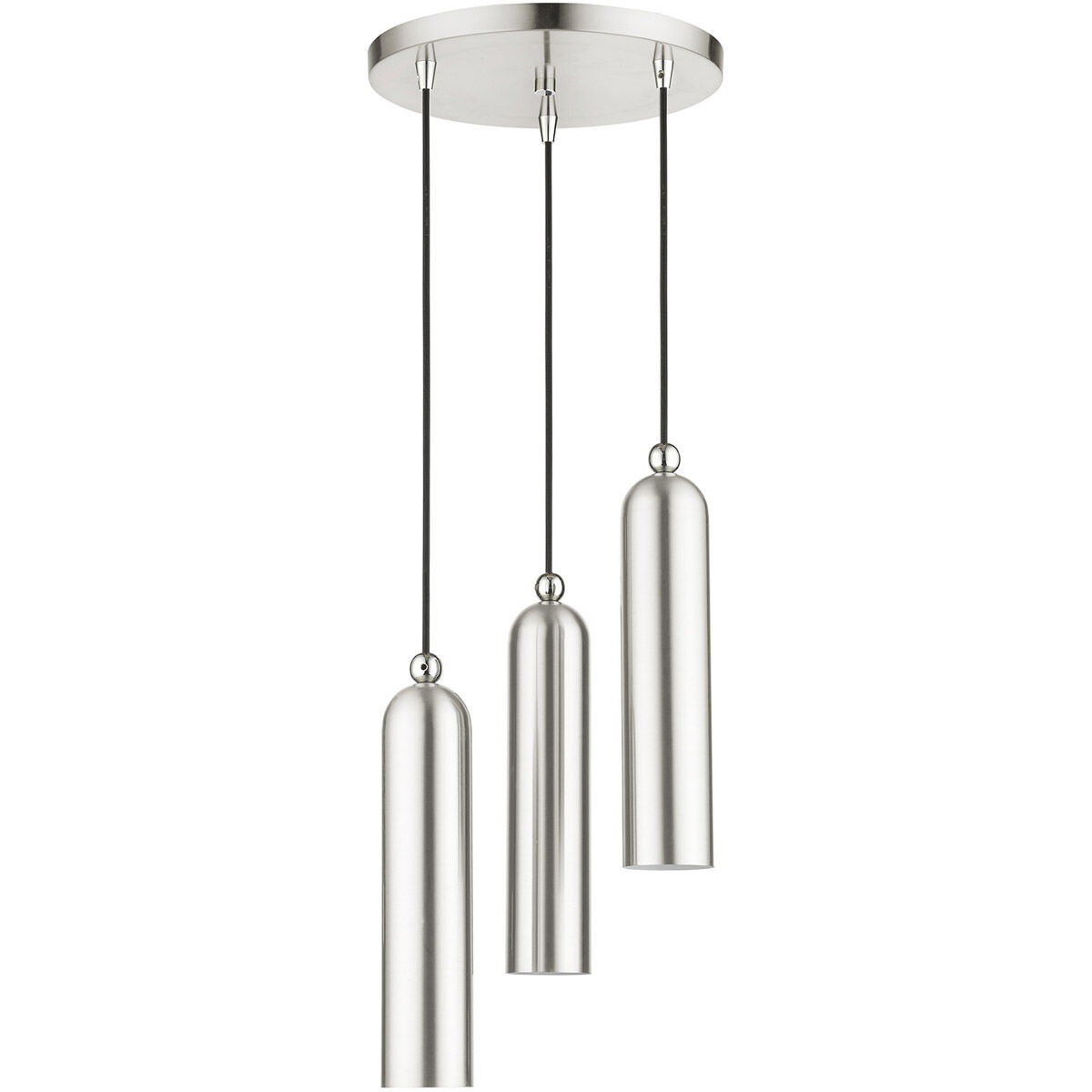 Ardmore 3 Light 13 inch Brushed Nickel Pendant Ceiling Light