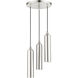 Ardmore 3 Light 13 inch Brushed Nickel Pendant Ceiling Light