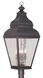 Exeter 4 Light 38 inch Bronze Outdoor Post Top Lantern