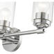 Whittier 3 Light 22 inch Polished Chrome Vanity Sconce Wall Light