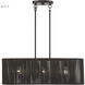 Acordia 3 Light 30 inch English Bronze Linear Chandelier Ceiling Light, Medium