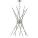Soho 14 Light 40 inch Brushed Nickel Foyer Chandelier Ceiling Light