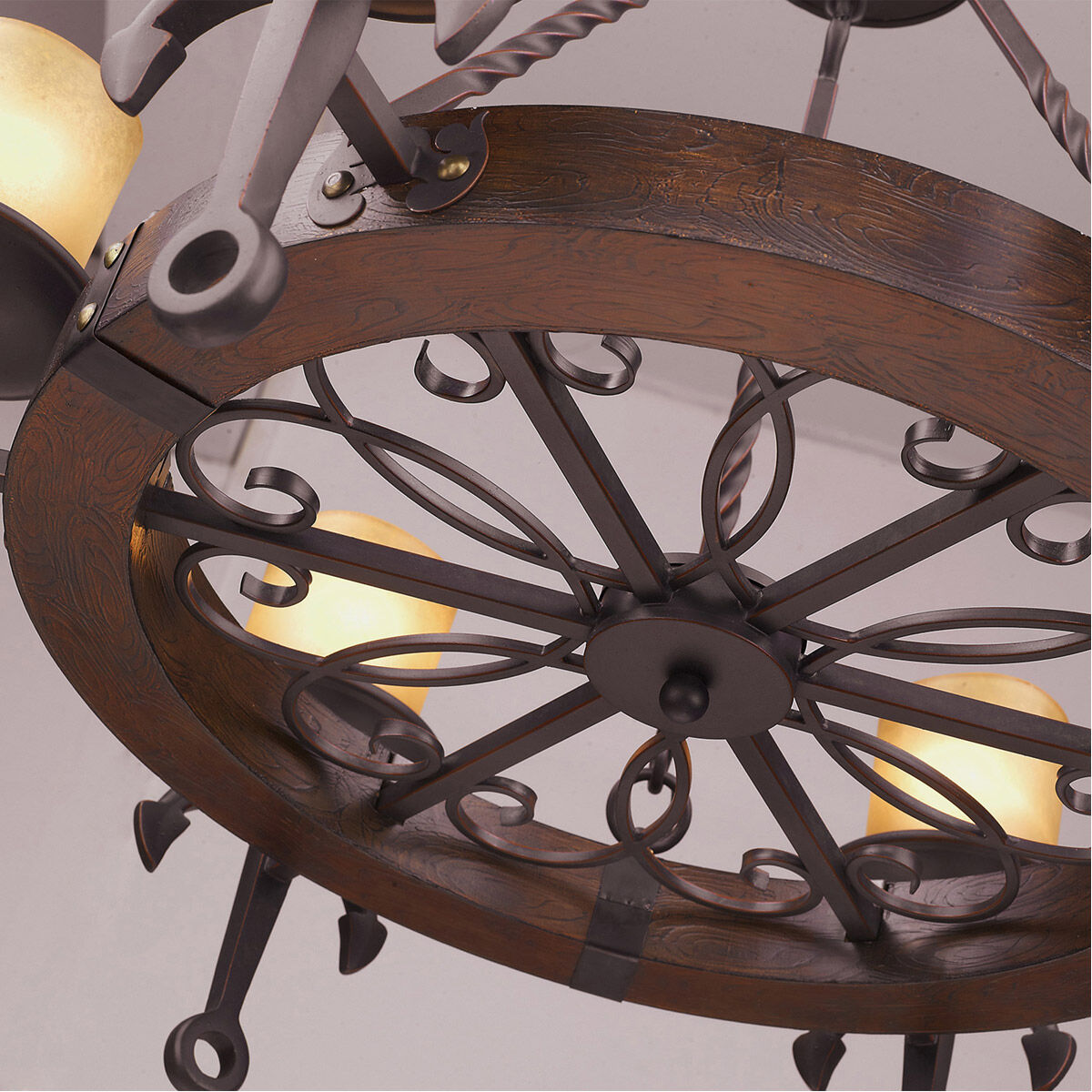 Cape May 6 Light 30 inch Olde Bronze Chandelier Ceiling Light