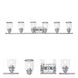 Lawrenceville 6 Light 47.5 inch Polished Chrome Vanity Sconce Wall Light