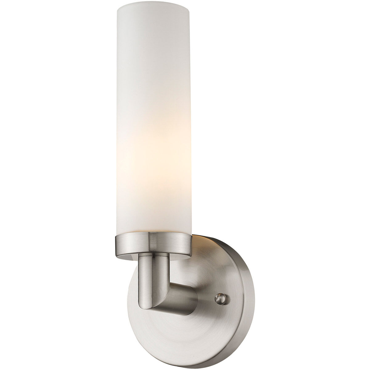 Aero 1 Light 5 inch Brushed Nickel ADA ADA Wall Sconce Wall Light
