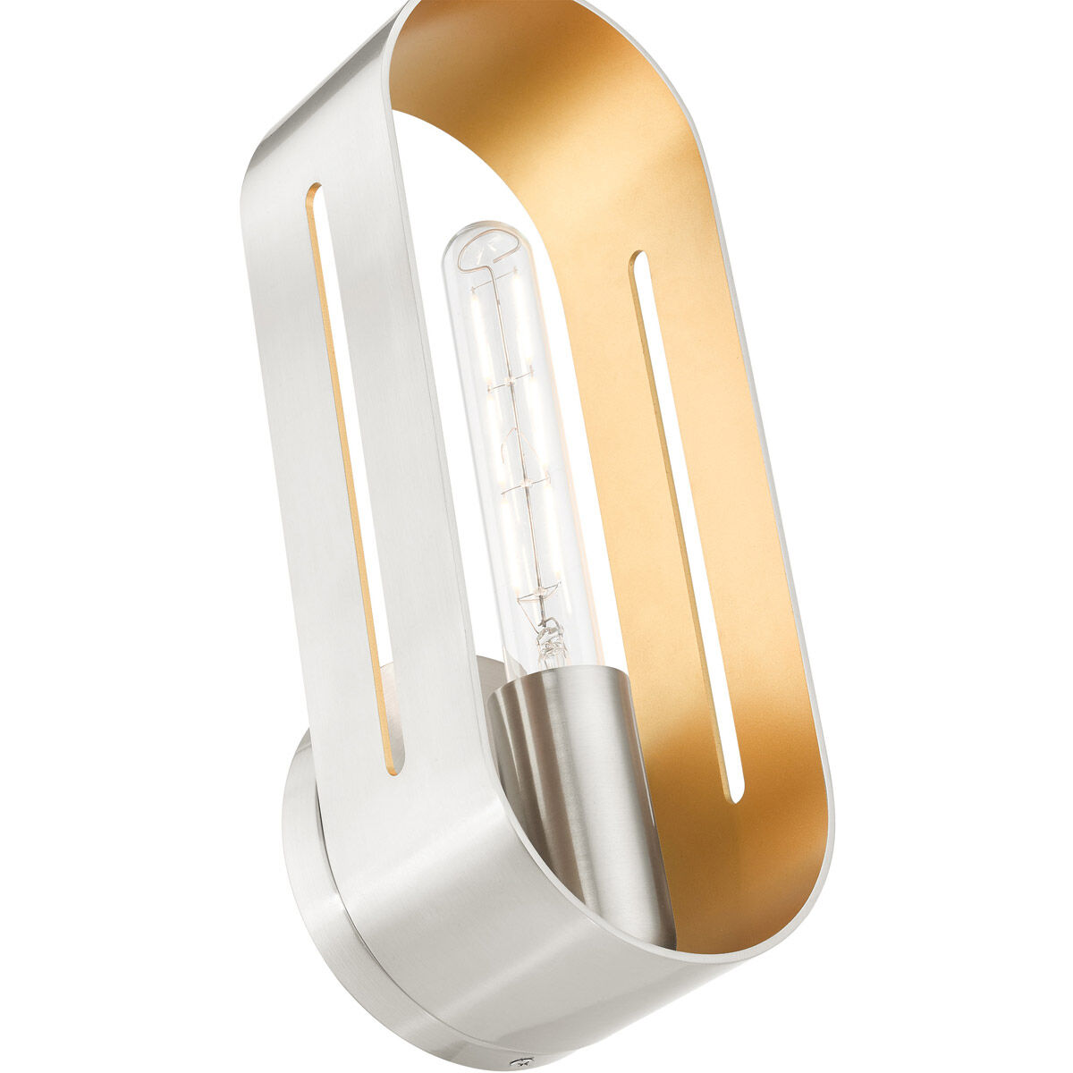 Ravena 1 Light 5 inch Brushed Nickel ADA Single Sconce Wall Light