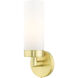 Aero 1 Light 4 inch Satin Brass ADA ADA Single Sconce Wall Light