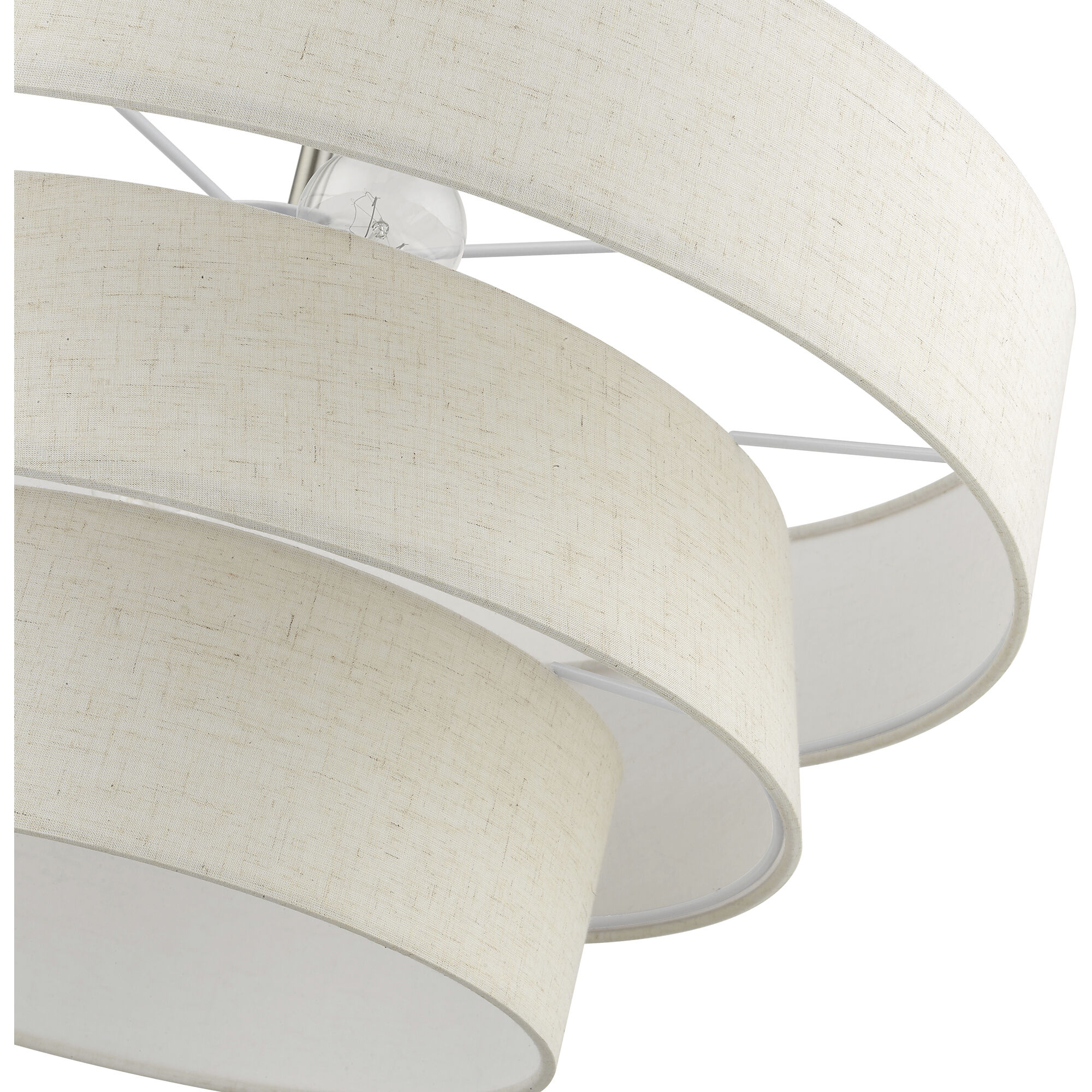 Livex Lighting 56724-91 Chandler 4 Light 23 inch Brushed Nickel