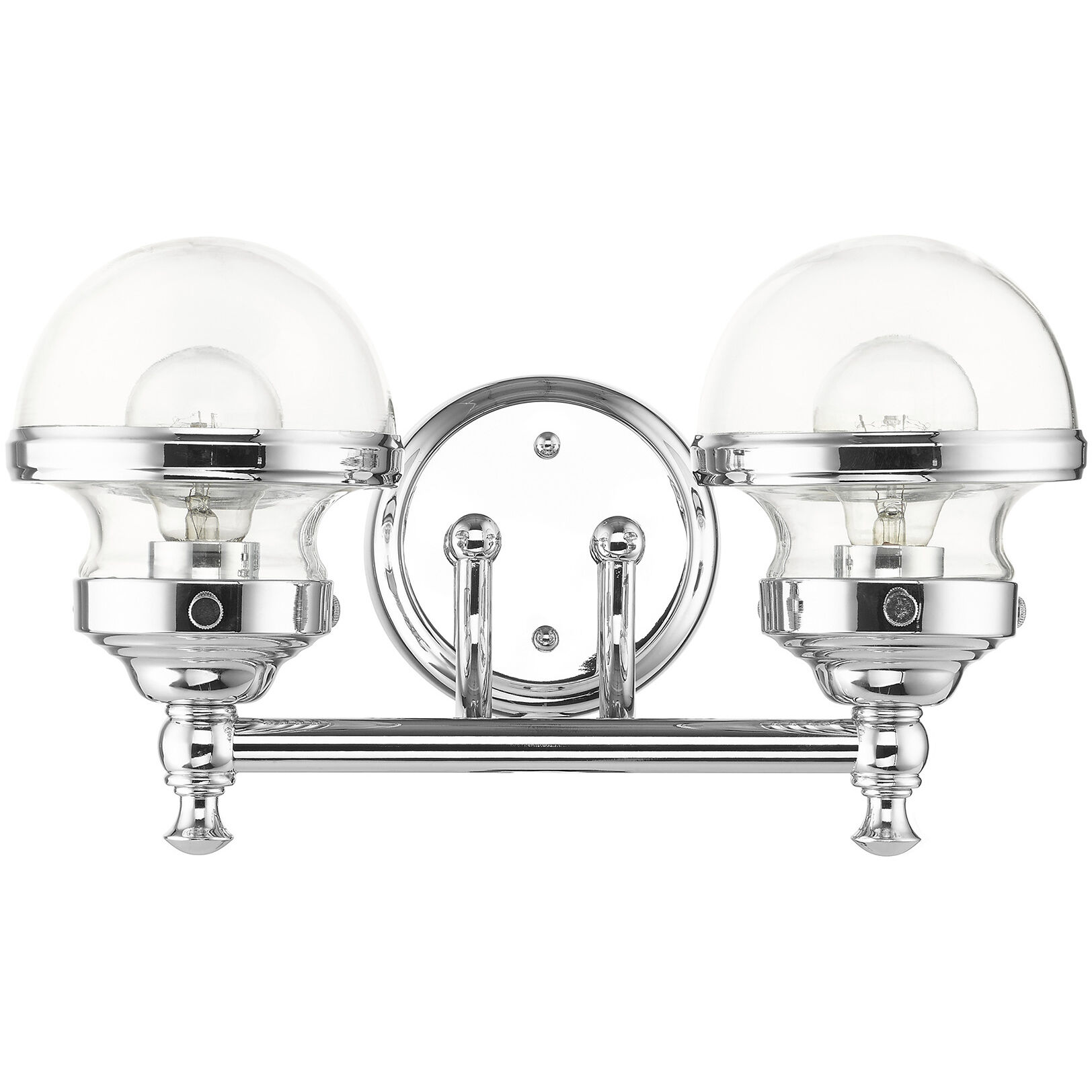 Oldwick 2 Light 15 inch Polished Chrome Vanity Sconce Wall Light